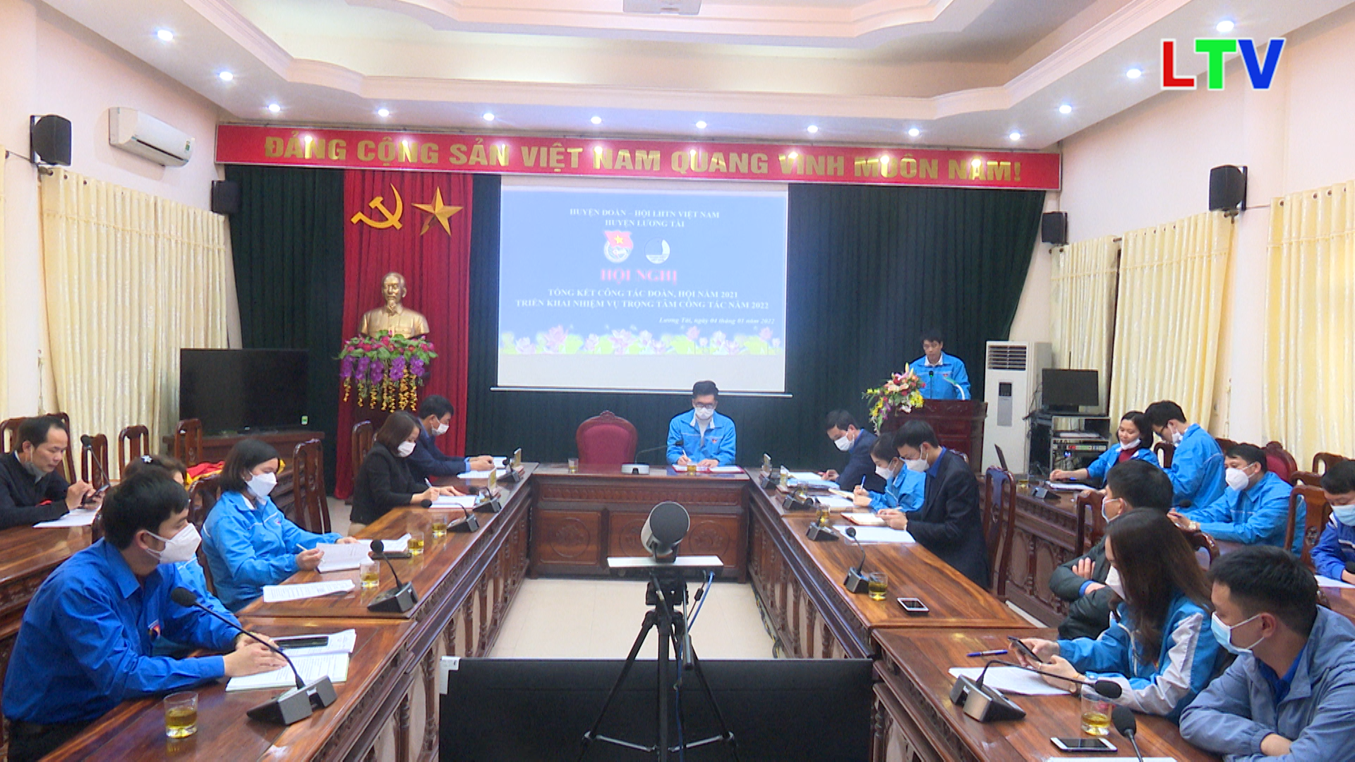 Huyện Đoàn Lương Tài triển khai nhiệm vụ trọng tâm công tác năm 2022.mp4
