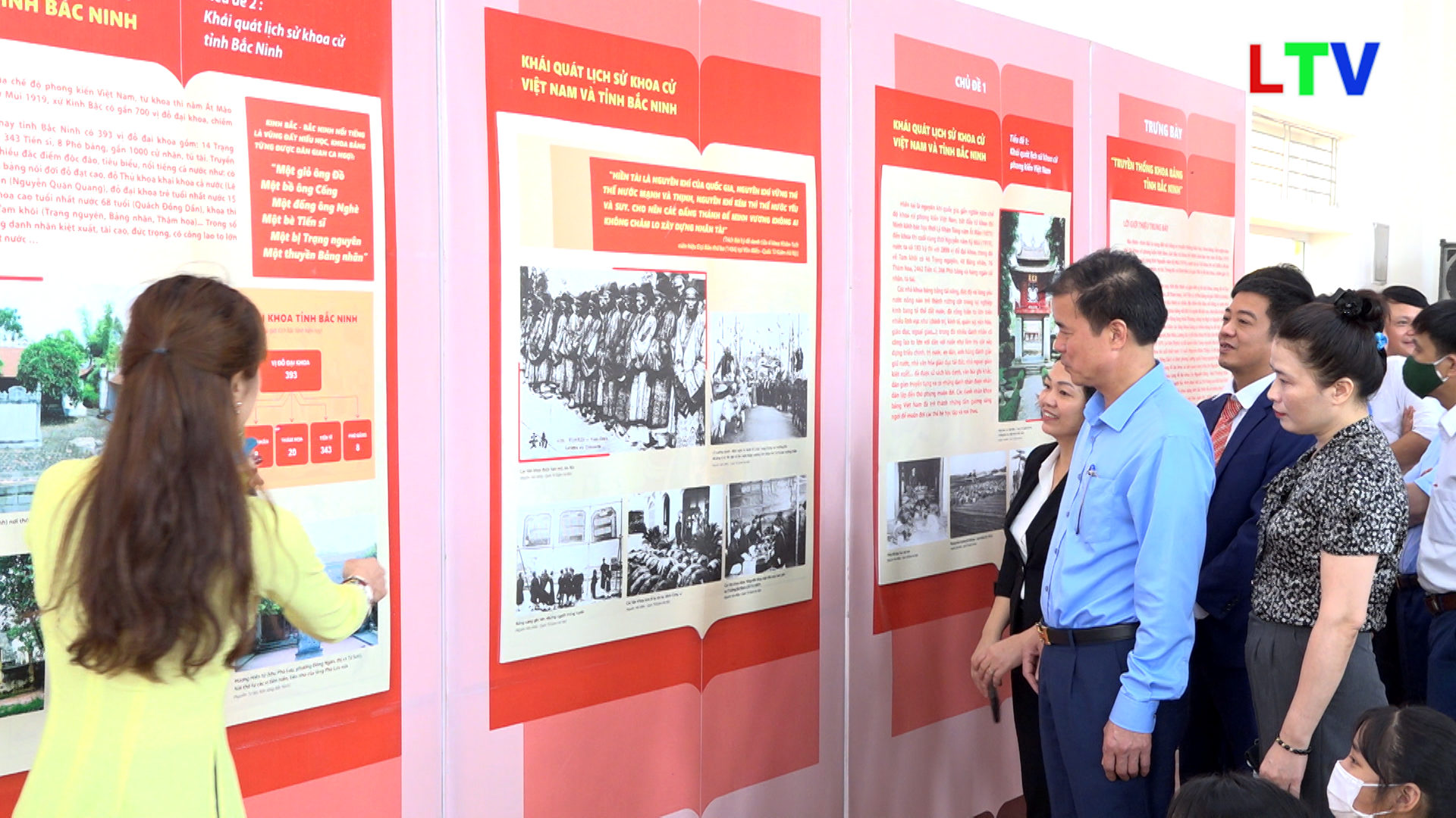 Trưng bày lưu động chuyên đề truyền thống khoa bảng tỉnh Bắc Ninh tại Lương Tài.mp4