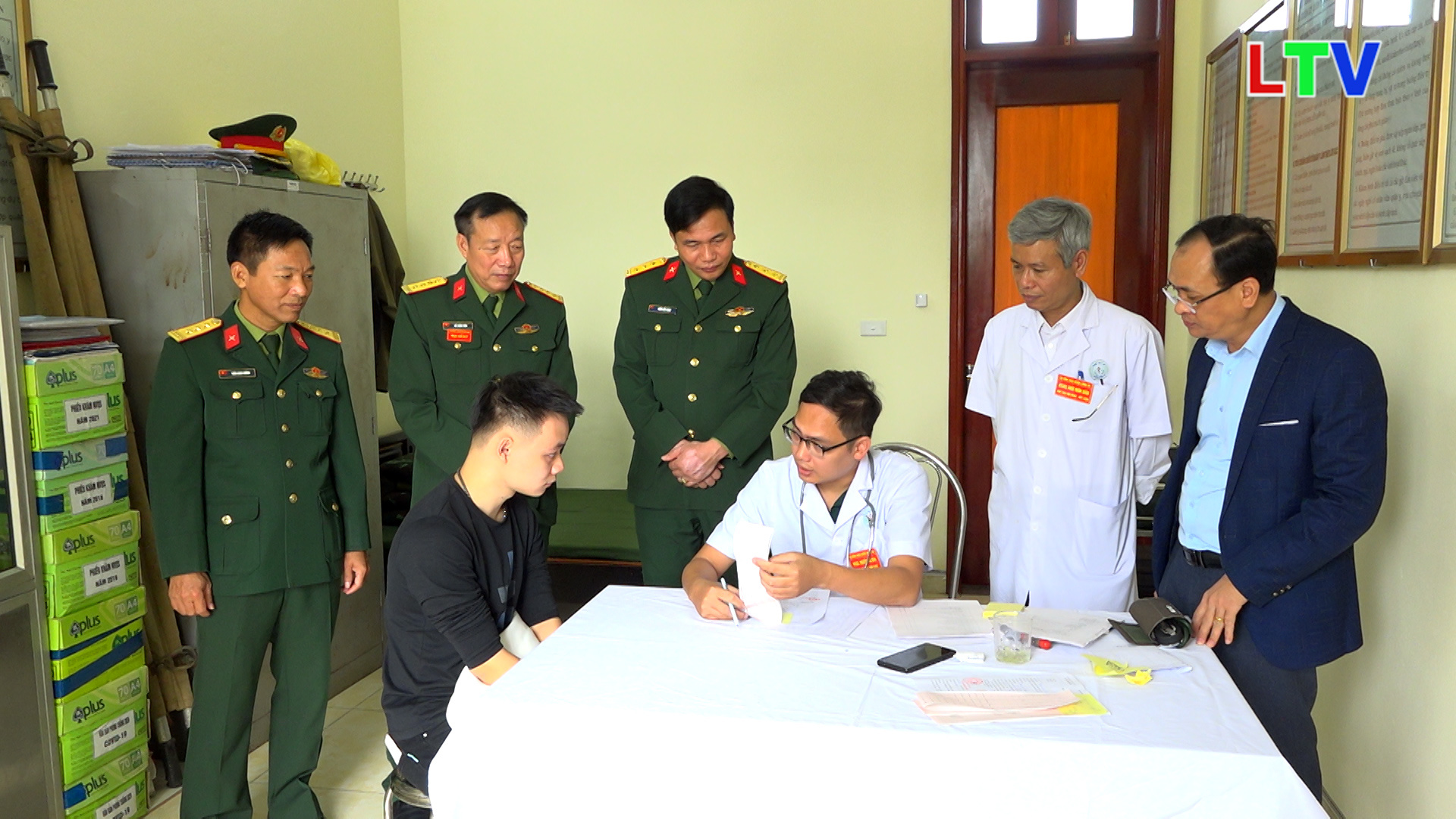 Bộ CHQS tỉnh kiểm tra khám tuyển sức khỏe công dân SSNN tại Lương Tài.mp4