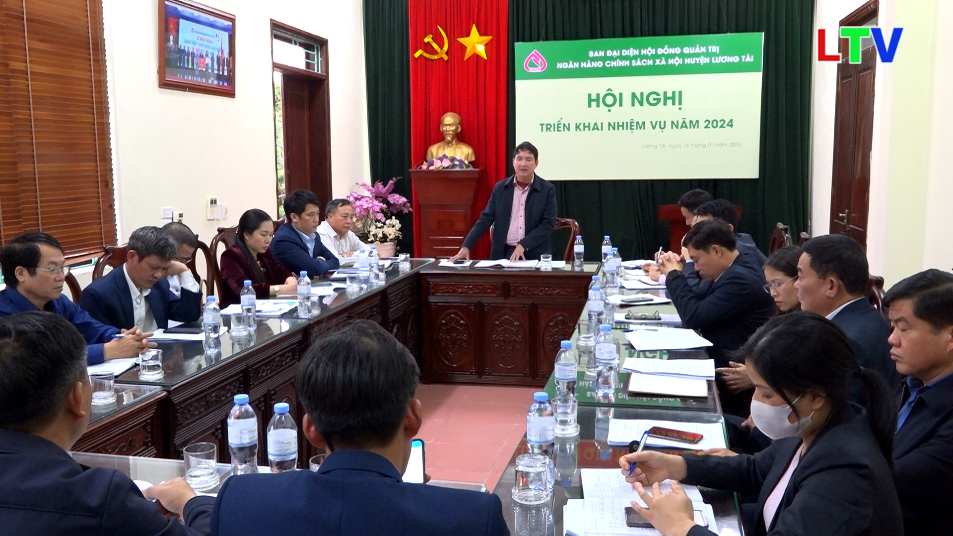 Ngân hàng CSXH huyện Lương Tài triển khai nhiệm vụ năm 2024.mp4
